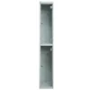 QMP Perspex door lockers 2 door