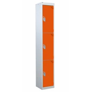 QMP Spectrum Lockers - 3 Door Chilli
