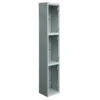 QMP Perspex door lockers 3 door