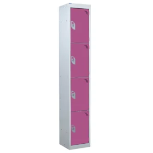 QMP Spectrum Lockers - 4 Door Pink