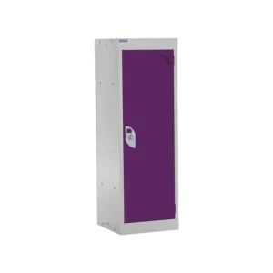 QMP Spectrum School Lockers - 955mm Height - 1 Door Berry