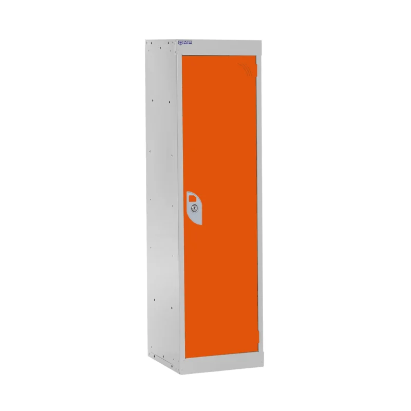 QMP Spectrum School Lockers - 1235mm Height - 1 Door Chilli