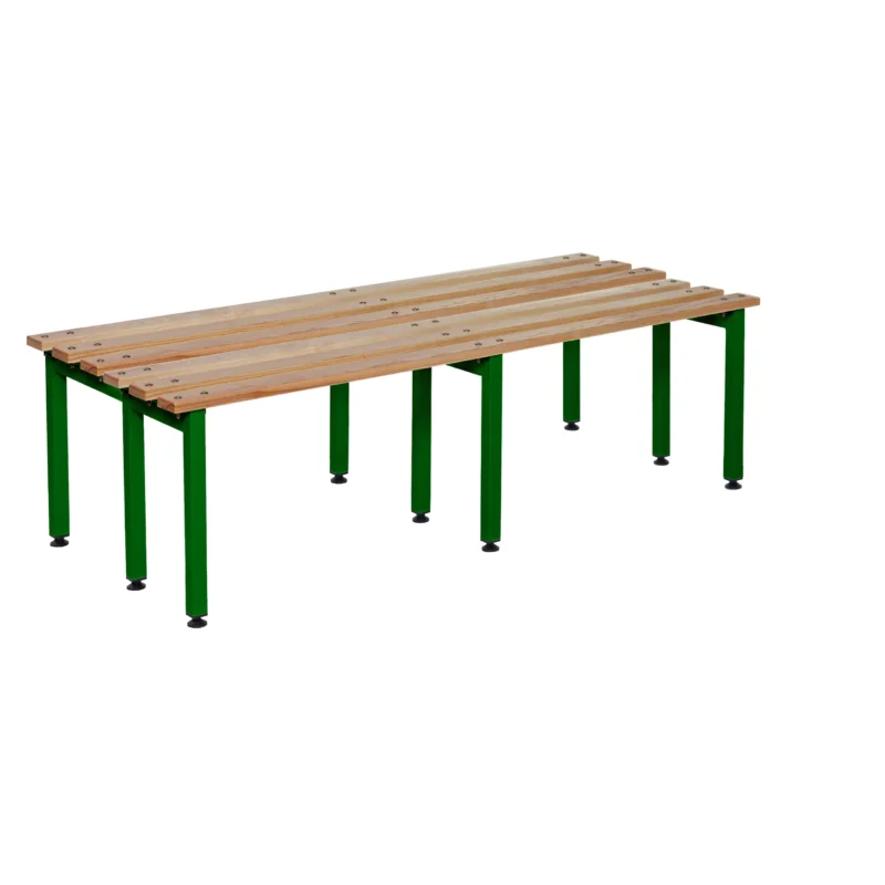 QMP Changing Room Bench | Double Sided Green