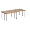 QMP Changing Room Bench | Double Sided Light Grey