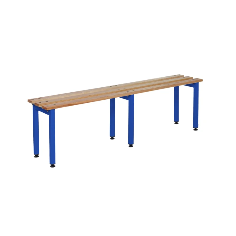 QMP Changing Room Bench | Single Sided Blue