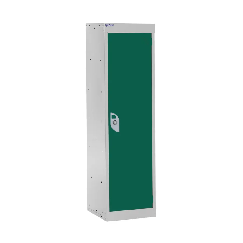 QMP Spectrum School Lockers - 1235mm Height - 1 Door Green