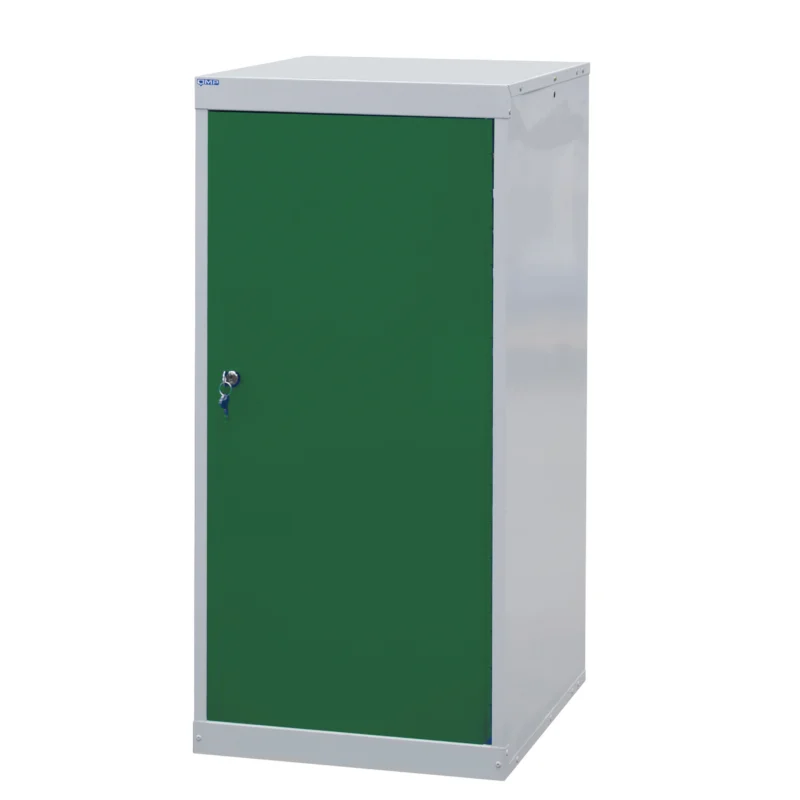 QMP Laptop Storage Lockers - 1 Door 8 Compartment - Green