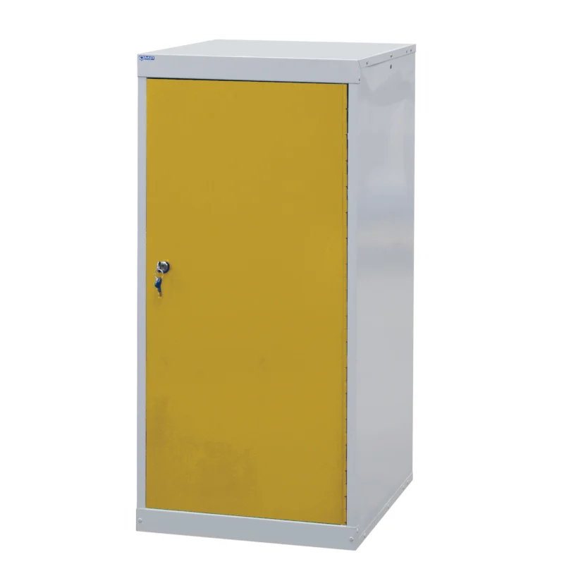 QMP Laptop Storage Lockers - 1 Door 8 Compartment - Yellow