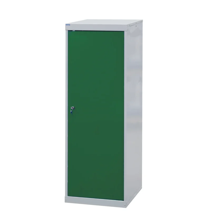 QMP Laptop Storage Lockers - 1 Door 12 Compartment Green