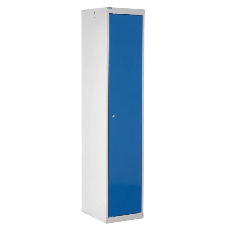 QMP Laptop Storage Lockers - 1 Door 15 Compartment Blue