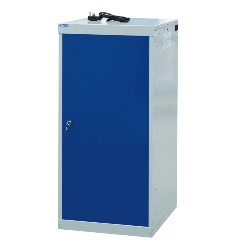 QMP Laptop Charging Lockers - 1 Door 8 Compartment Blue