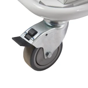 braked castor wheel