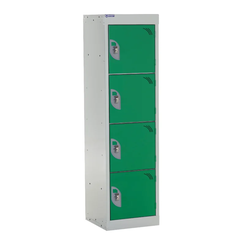 QMP School Lockers - 1235mm Height - 4 Door