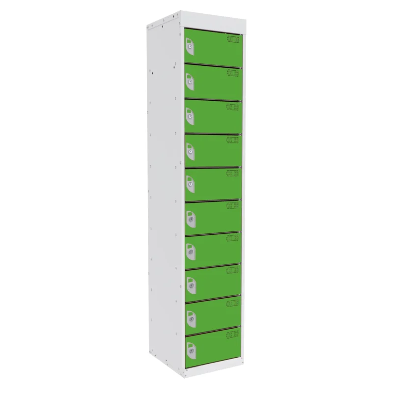 QMP Tablet Charging Lockers - 10 Door 10 Compartment Sublime