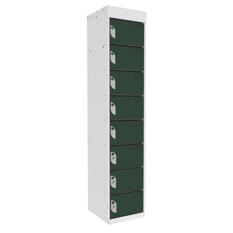 QMP Tablet Charging Lockers - 8 Door 8 Compartment Guava