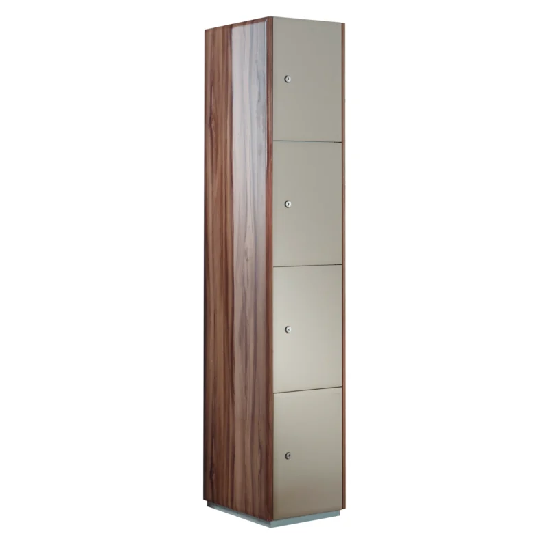 QMP Executive Lockers - 4 Door Sand Beige