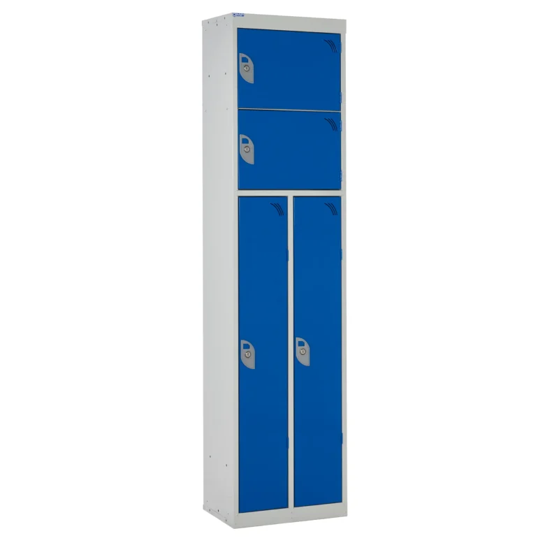 QMP Multi Compartment Duo Lockers Blue