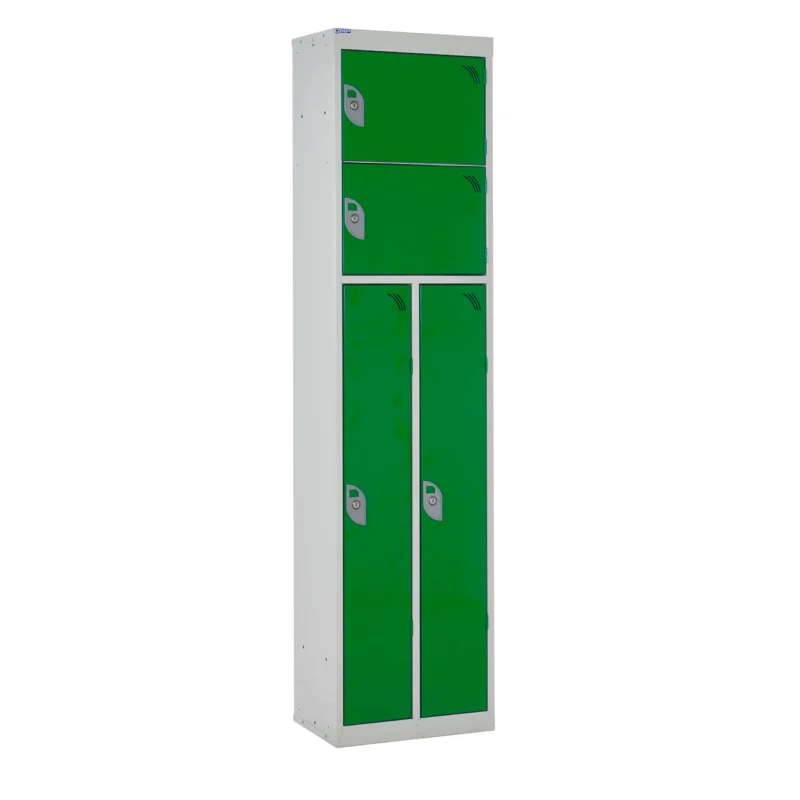 QMP Multi Compartment Duo Lockers Green