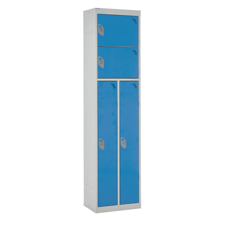 QMP Multi Compartment Duo Lockers Light Blue