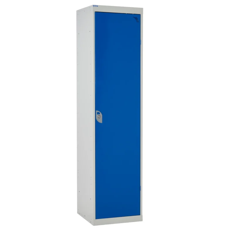 QMP Multi Compartment Staff Lockers Blue