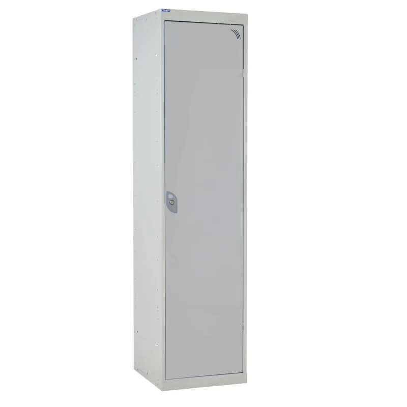 QMP Multi Compartment Staff Lockers Light Grey