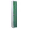 QMP Perforated Lockers - 1 Door Green