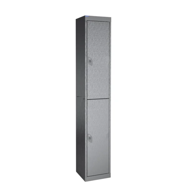 QMP Stainless Steel Lockers - 2 Door