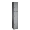 QMP Stainless Steel Lockers - 3 Door