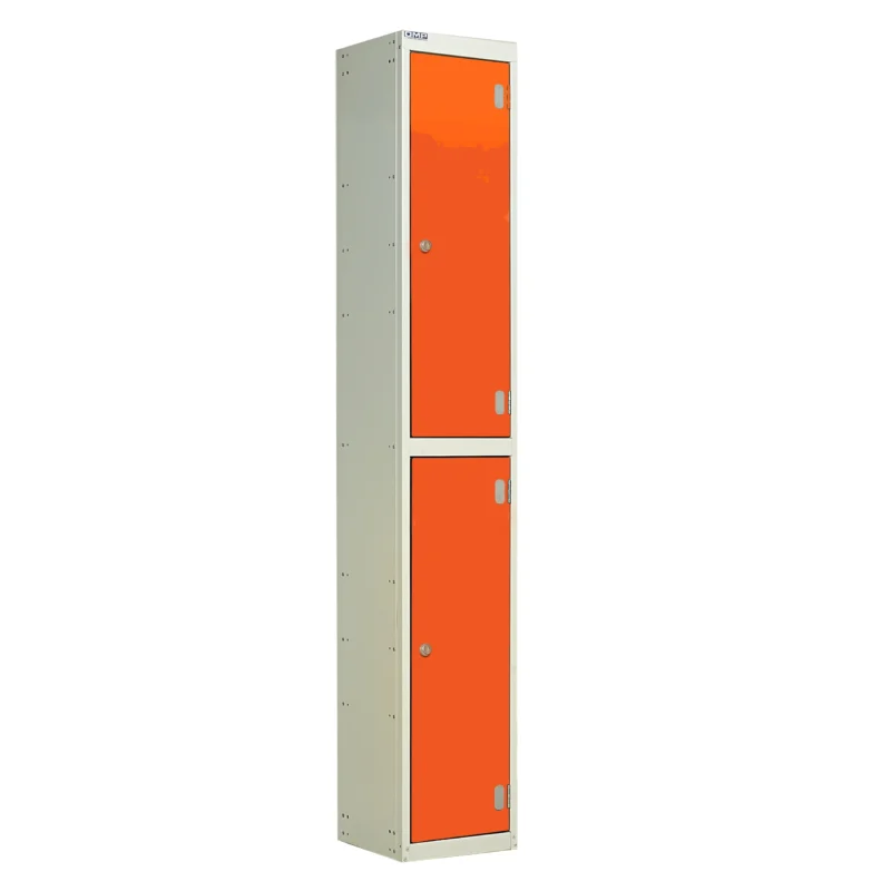 QMP Laminate Splash Lockers - 2 Door Clementine