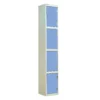 QMP Laminate Splash Lockers - 4 Door Campanula