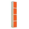 QMP Laminate Splash Lockers - 4 Door Clementine