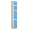 QMP Laminate Splash Lockers - 6 Door Campanula