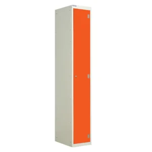 QMP Laminate Splash Lockers - 1 Door Clementine