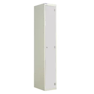 QMP Laminate Splash Lockers - 1 Door Light Grey