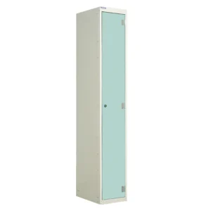 QMP Laminate Splash Lockers - 1 Door Aquamarine