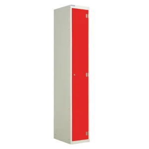 QMP Laminate Splash Lockers - 1 Door Spectrum Red