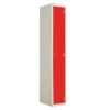 QMP Laminate Splash Lockers - 1 Door Spectrum Red