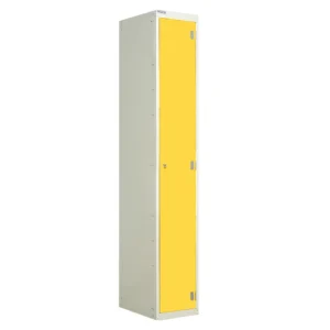 QMP Laminate Splash Lockers - 1 Door Spectrum Yellow