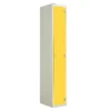 QMP Laminate Splash Lockers - 1 Door Spectrum Yellow