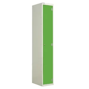QMP Laminate Splash Lockers - 1 Door Vibrant Green
