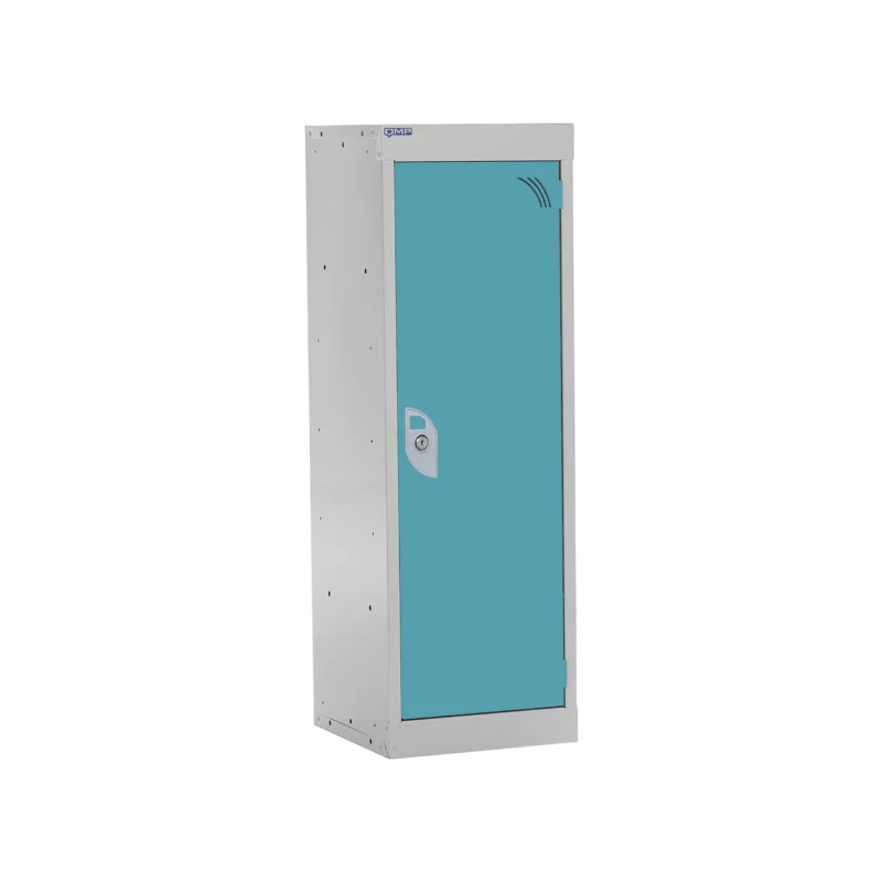 QMP Spectrum School Lockers - 955mm Height - 1 Door Blue