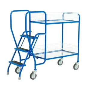 Steptek 3 Tread Step Tray Trolley Baskets