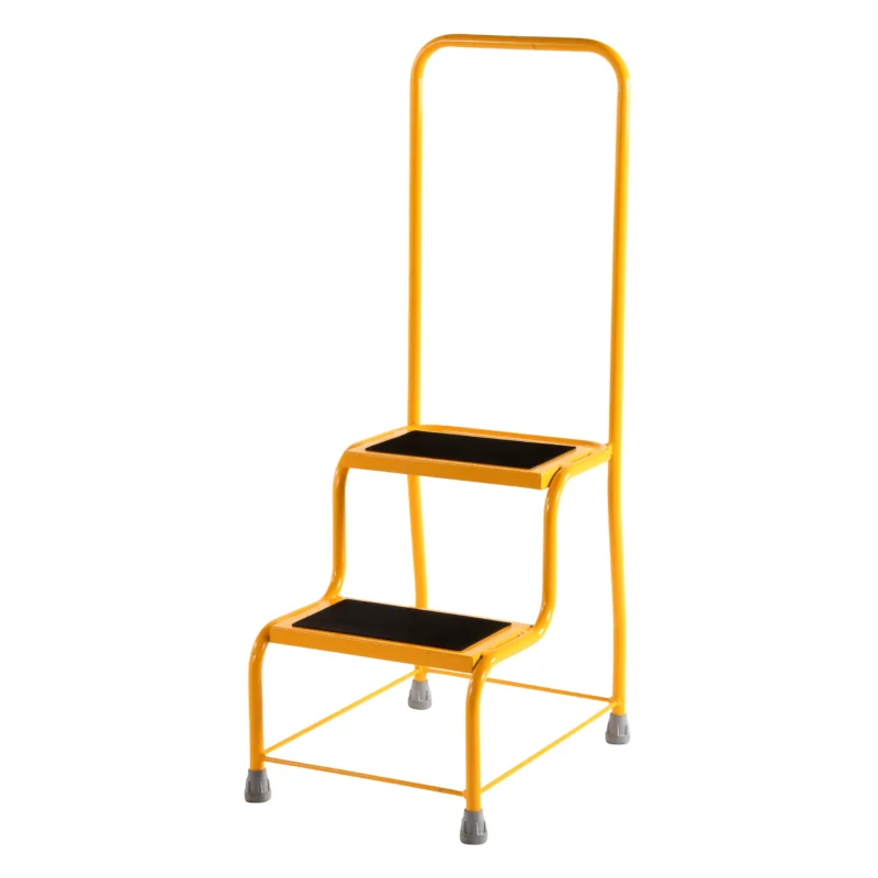 Steptek Colour Range Robust Portable Steps Yellow