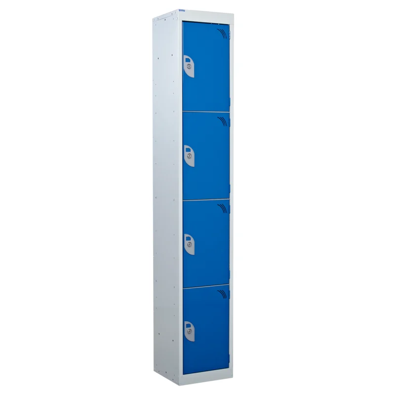 QMP Tool Charging Lockers - 4 Door Blue