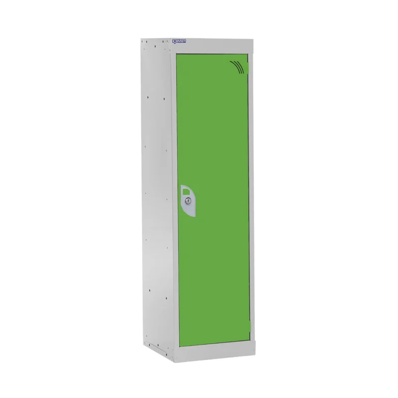 QMP Spectrum School Lockers - 1235mm Height - 1 Door Lime