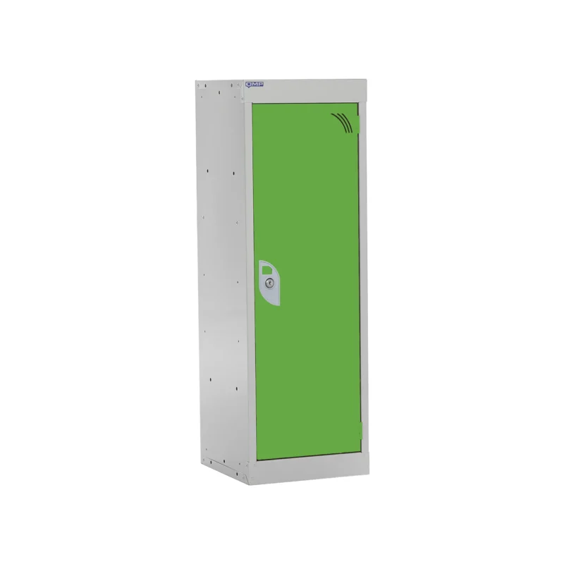 QMP Spectrum School Lockers - 955mm Height - 1 Door Lime