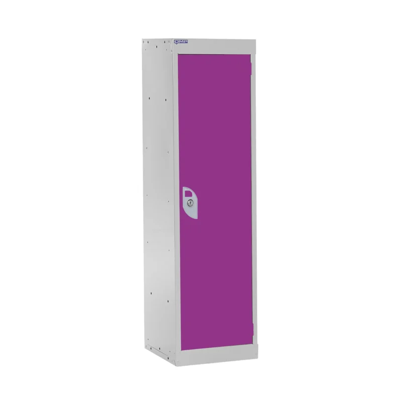 QMP Spectrum School Lockers - 1235mm Height - 1 Door Lilac