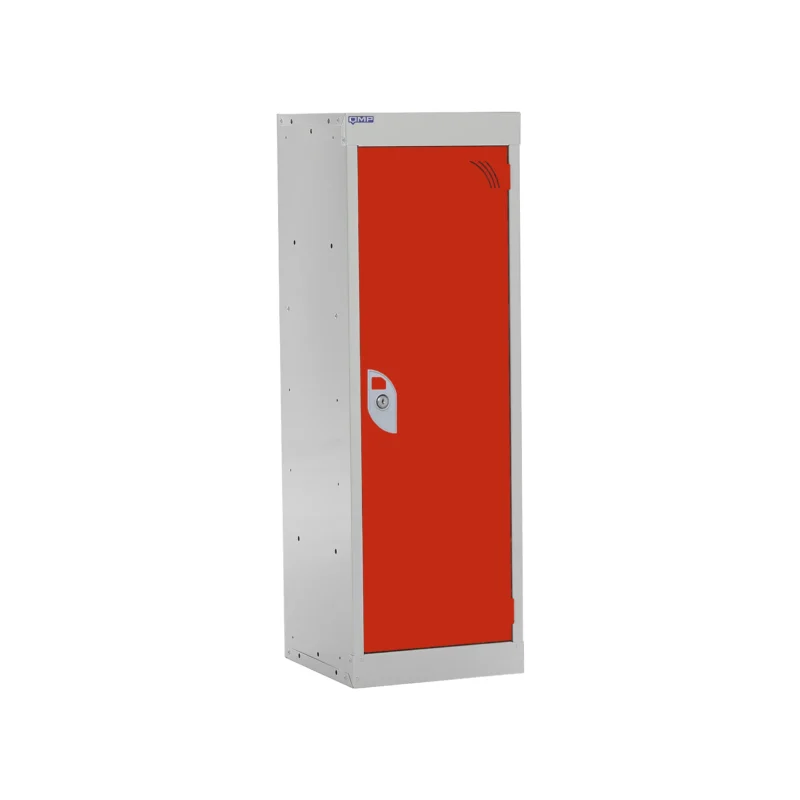 QMP Spectrum School Lockers - 955mm Height - 1 Door Red