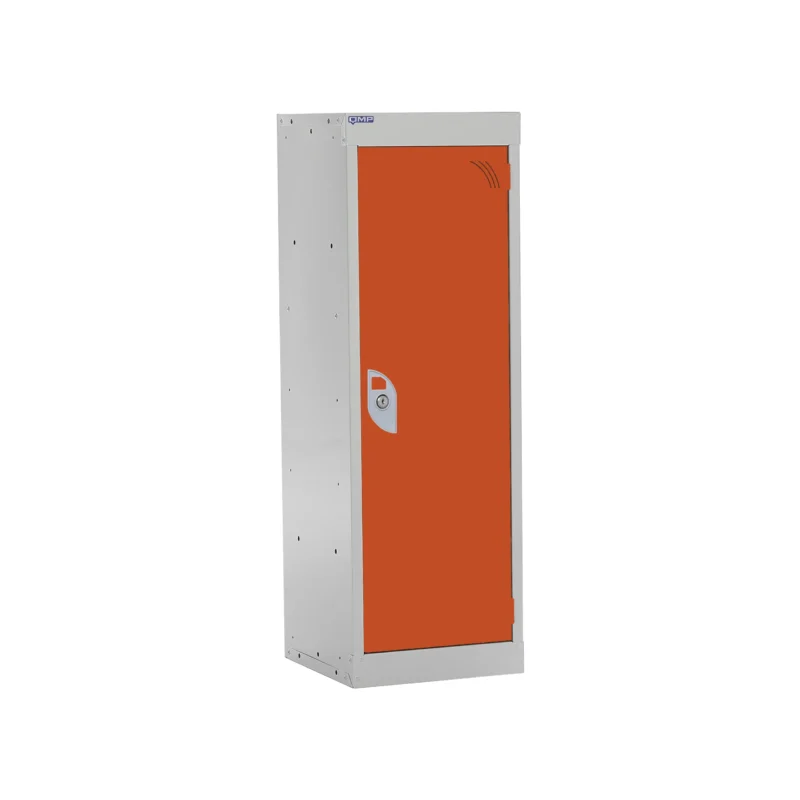 QMP Spectrum School Lockers - 955mm Height - 1 Door Orange