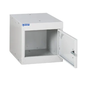 QMP Cube Lockers Grey Closed